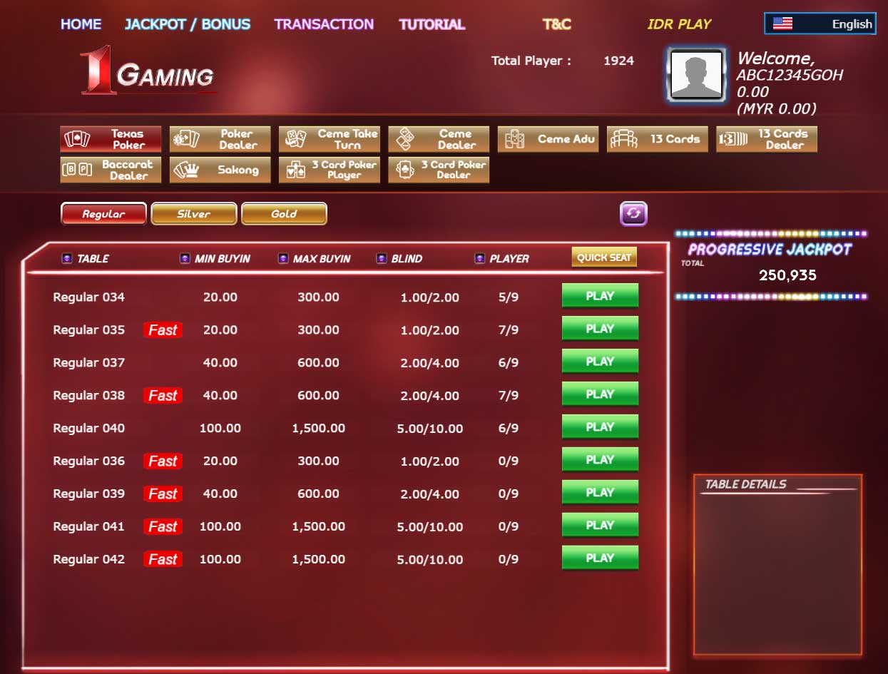 Onegaming Detail